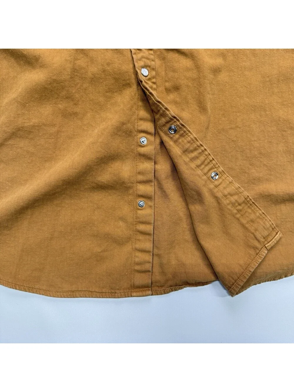 Levi's Twill Men's Long Sleeve Button-Up Shirt Brown Regular XXL